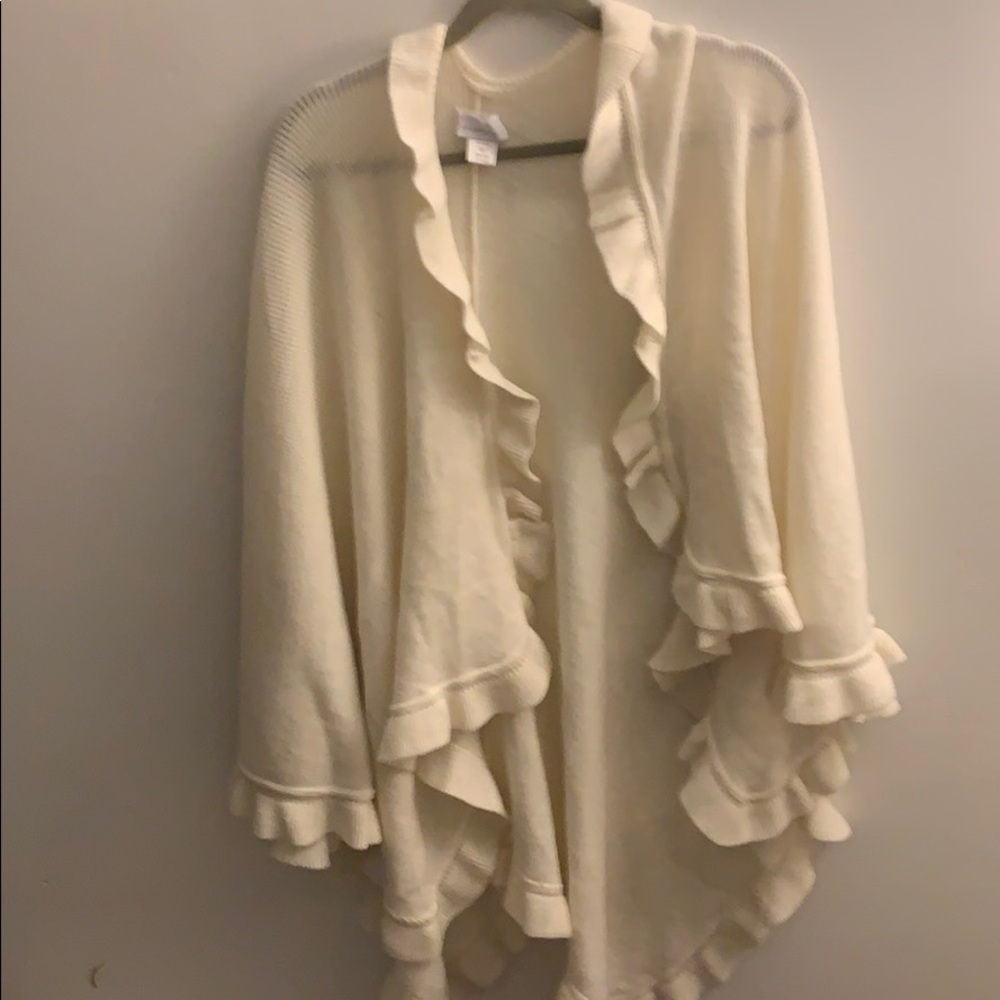 Sweater poncho